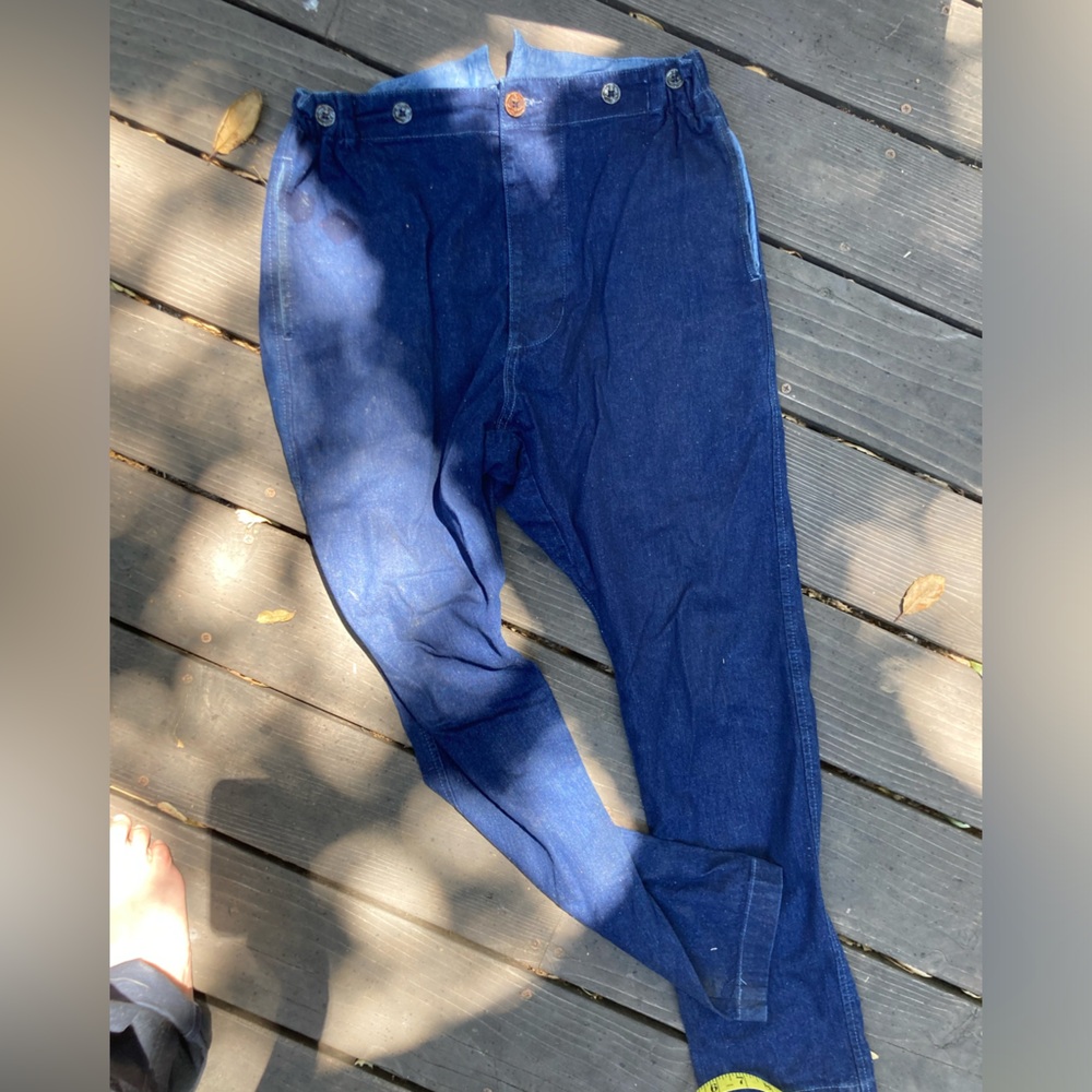 Men's Blue Denim Pants